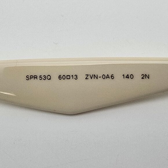 Prada SPR53Q ZVN-0A6 Pale Gold Frame Brown Gradient Lens Aviator Sunglasses 60mm - Picture 7 of 12